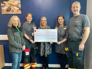 Chelmsford services offices raising money for local Essex charity