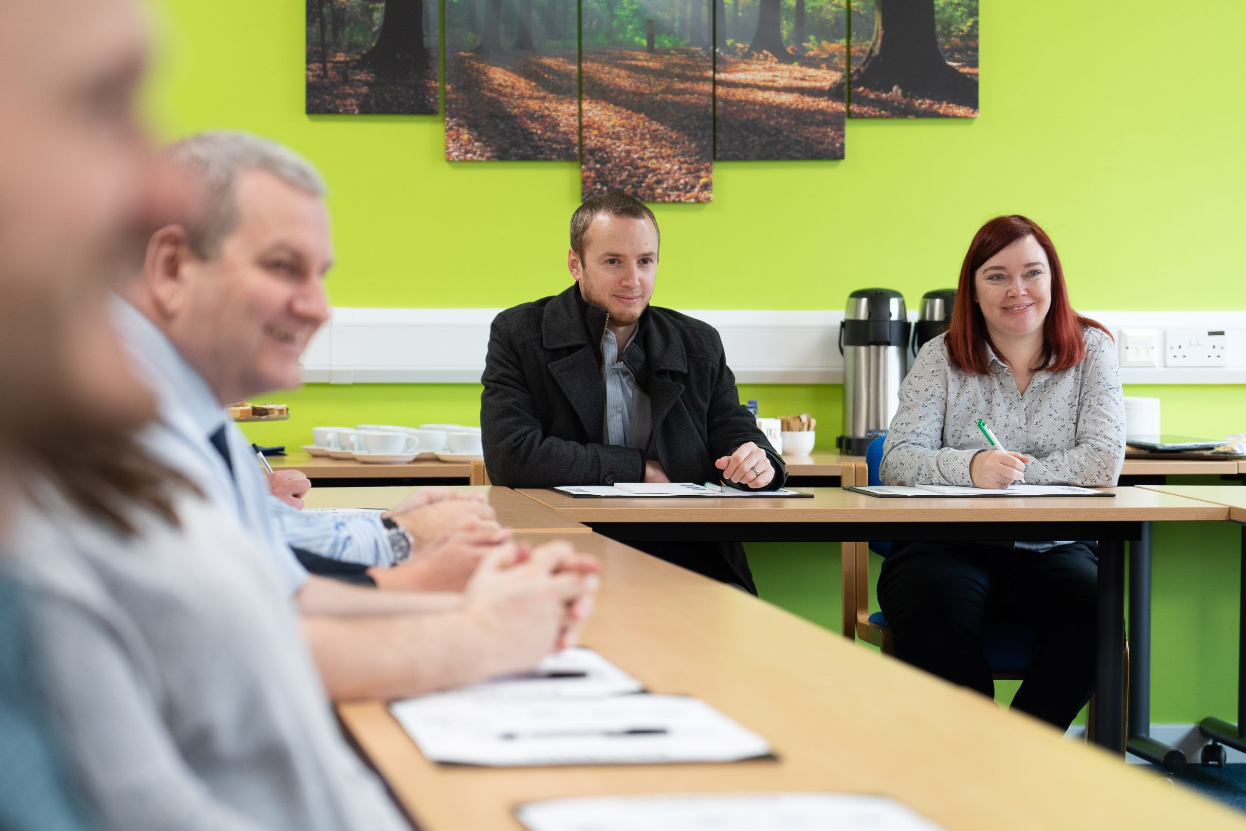 Conference taking place in our meeting room